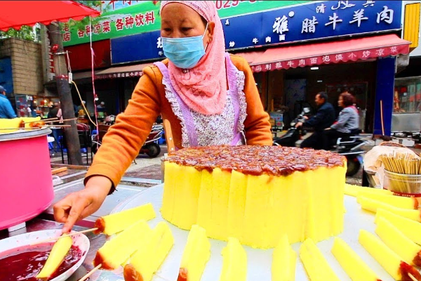 Muslim Food Street di Xi'an Terbaik di China