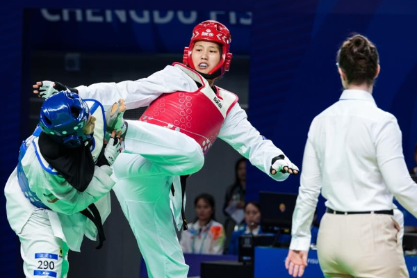 Taekwondo Putri China Raih Emas di FISU