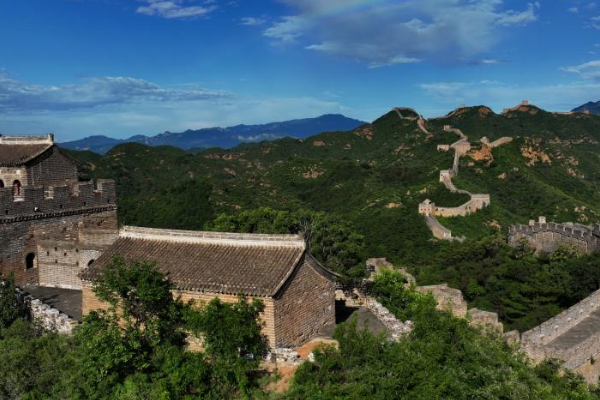Indahnya Tembok Besar bagian Jinshanling