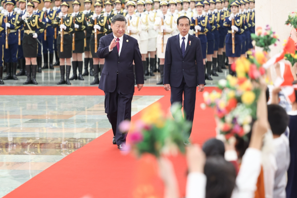 Potret Xi Jinping Saat Sambut Presiden Jokowi di &hellip;
