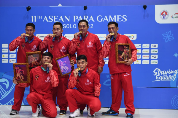 Indonesia Tambah Emas di Asian Para Games