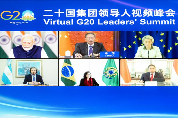 PM China Pidato di KTT G20 Virtual di Beijing