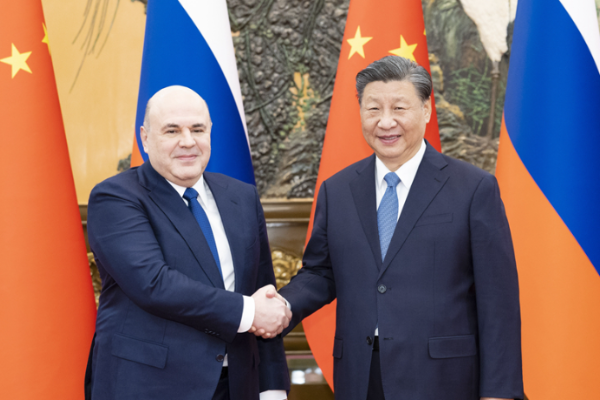 Xi Jinping dan Mikhail Mishustin Kian Akrab