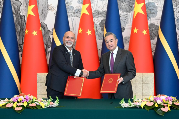 China dan Nauru Lanjutkan Hubungan Diplomatik