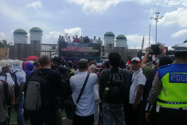 Demo Tuntutan Pemakzulan Jokowi