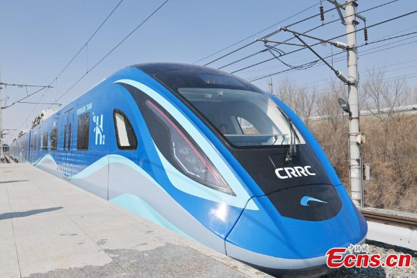 Kereta Hidrogen Pertama China Selesaikan Uji Coba