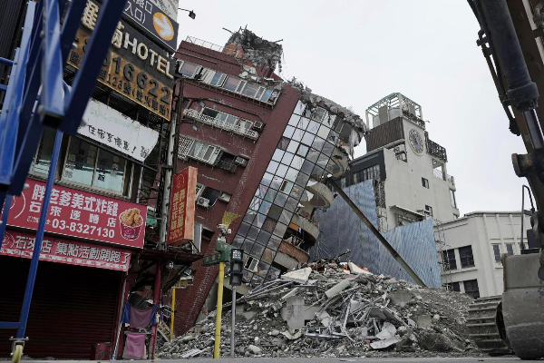 Korban Tewas Jadi 16 Orang Akibat Gempa Taiwan