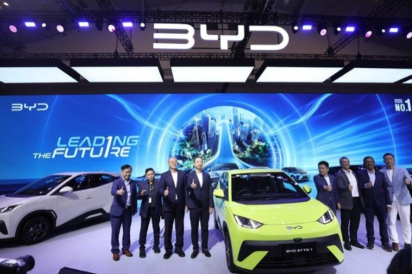 Potret : Mobil Listrik BYD Atto 1 Rp 190 Juta