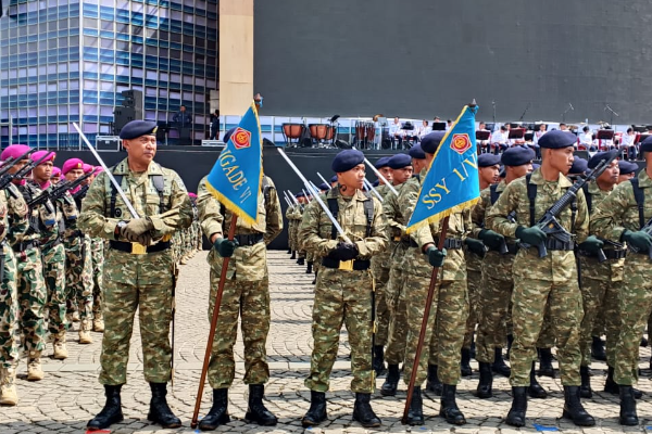 Potret : Semarak Gladi Kotor HUT TNI ke 80 di &hellip;