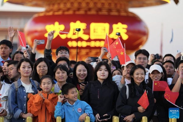 Potret : Semarak Perayaan Hari Nasional China