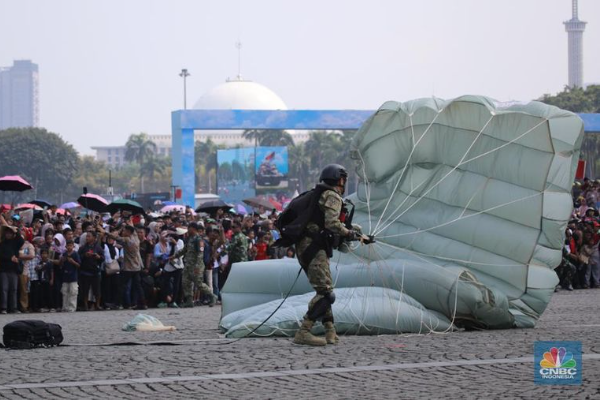 Semarak Kemeriahan Hut TNI Ke 80 Silang Monas