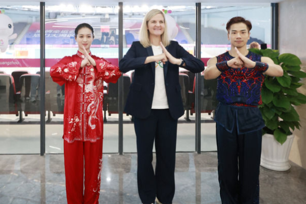 Perdana ke Beijing Presiden IOC Kirsty Coventry &hellip;