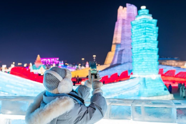 Potret : Indahnya Kota Es Harbin