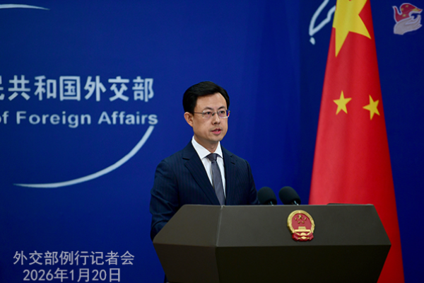 Konferensi Pers Kemenlu China 20 Januari 2026